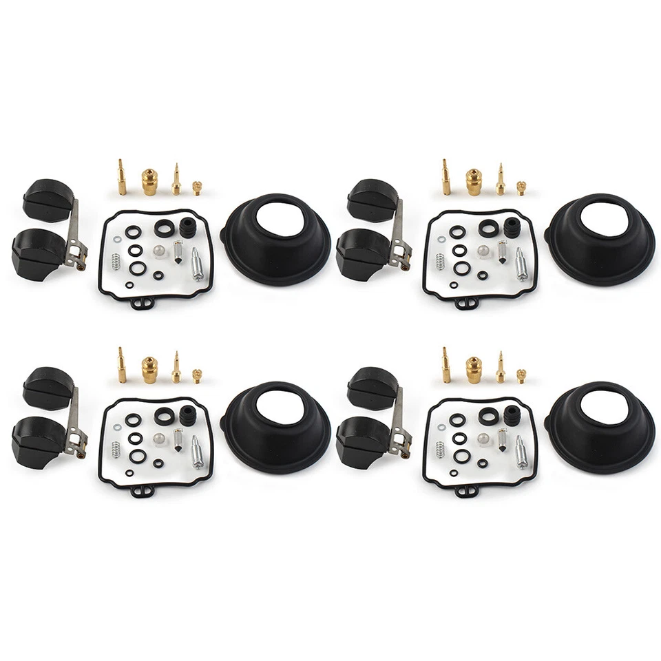 Kit de reconstrucción de reparación de carburador 4 juegos aptos para Yamaha XJ600S Seca II 1996-2003 EE. UU. Foto 2 de 4