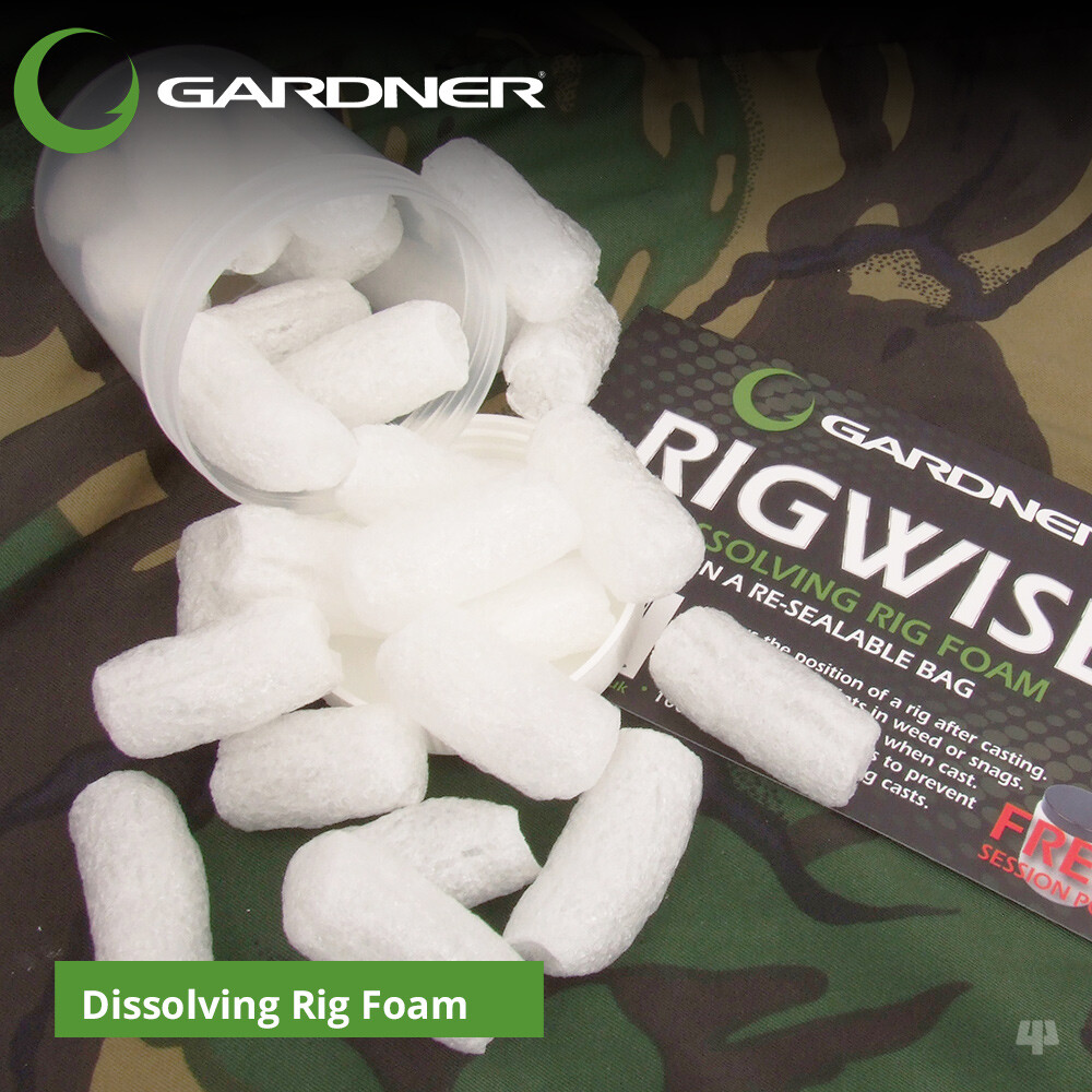 Gardner Tackle Dissolving Rig Foam - Carp Bream Tench Barbel Chub Coarse Fishing