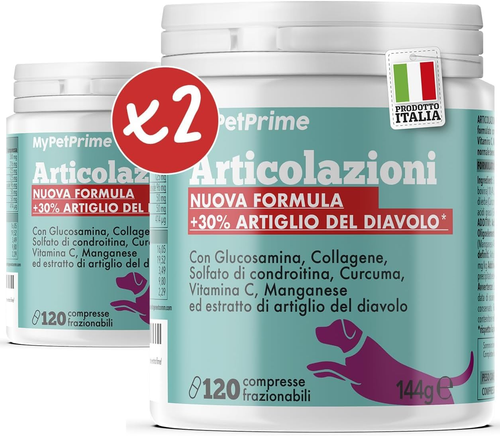 Integratore Articolazioni Cane 240 Pastiglie Articolazioni Cani Con Condroitina - Foto 12 di 12