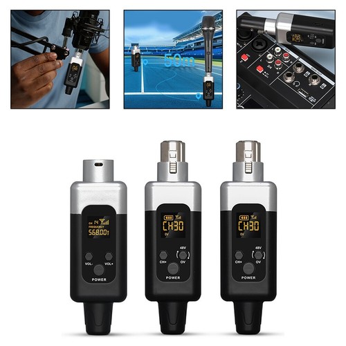 Kabelgebunden auf kabellos für dynamisches Mikrofon Setup mit 48V Sender Empfä - Bild 4 von 12