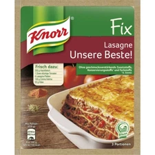 20 Bags Knorr Fix for Lasagne Unsere Beste! New from Germany