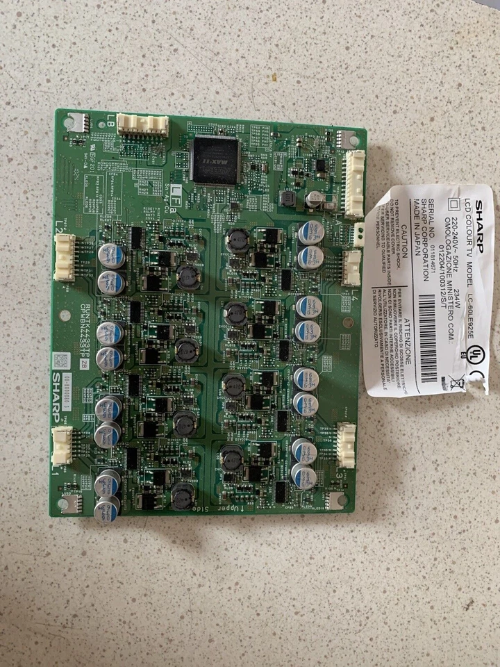 inverter runtk4433tp zb sharp lc-60le925e - Immagine 2 di 4