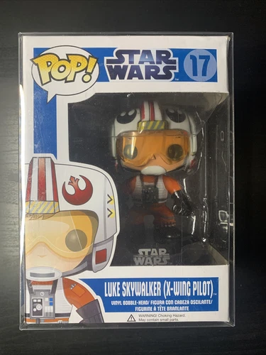 Funko Pop! Star Wars - Luke Skywalker (X-wing Pilot) #17  Protector Included