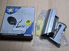 Street Wise Security Products Dummy Camera With Outdoor Housing & Light