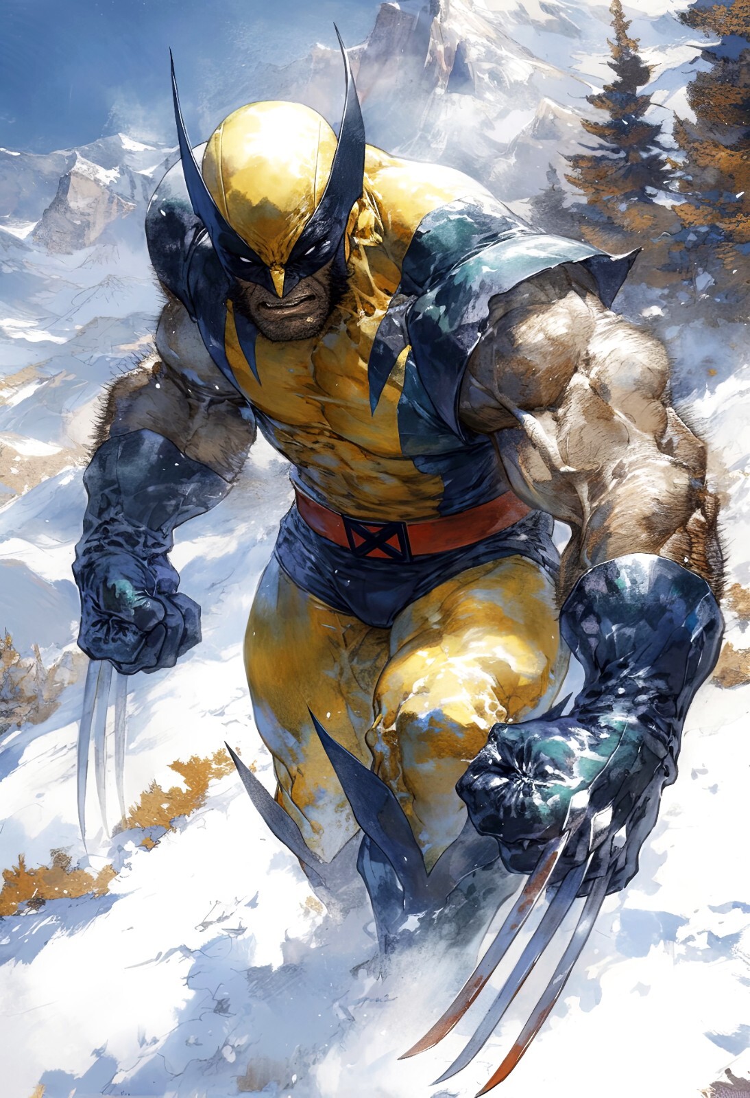 "Wolverine" 13x19 Special Edition Art Print Limited to 10 Hand-Numbered Copies