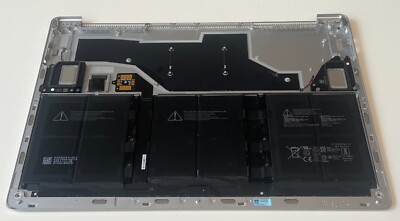 Microsoft Surface Laptop 4 4th 1958 13.5 Bottom Cover w/ Battery Housing  Silver