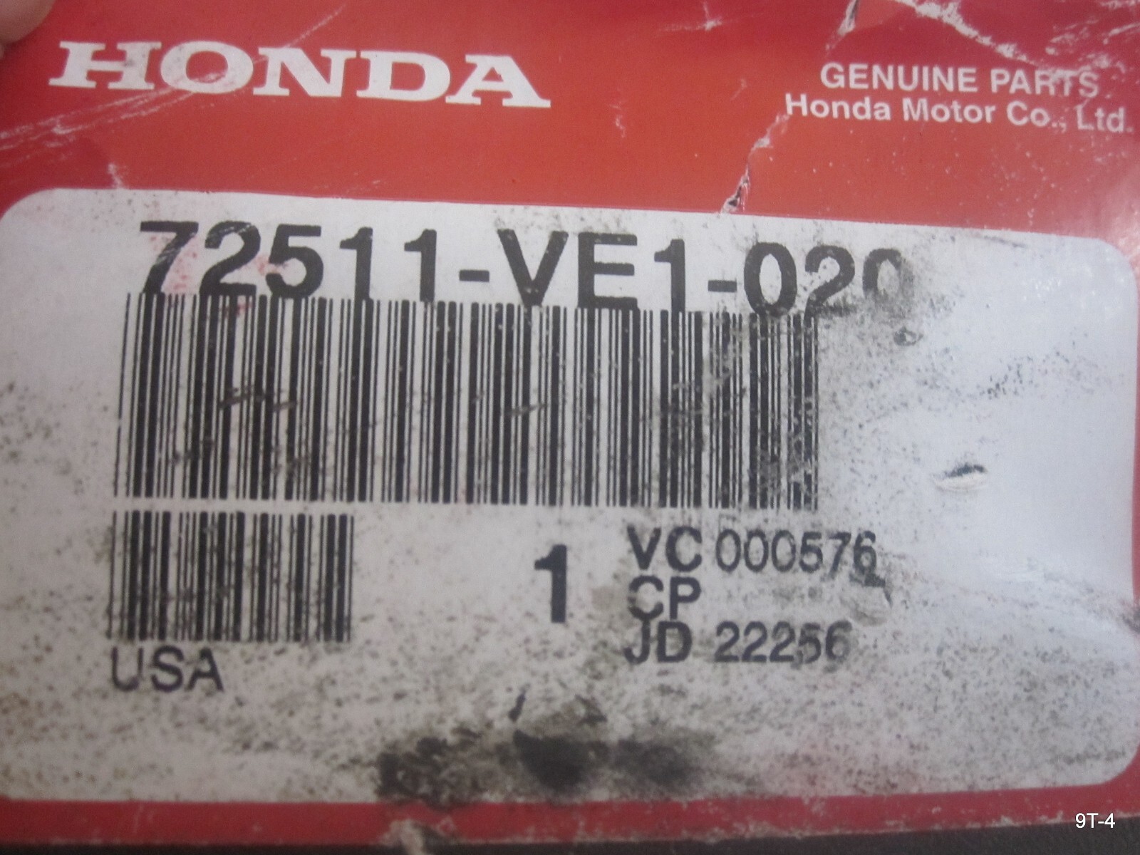 72511VE1020 Genuine Honda Rotary Blade + Upper HRB HRM HRR HRS 215