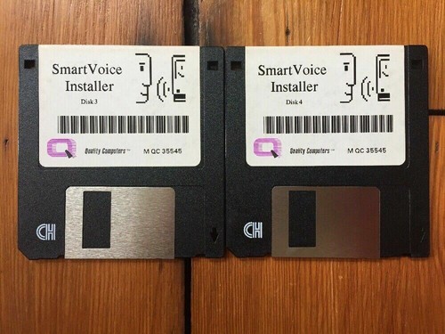 Vintage 90s Smart Voice Installer 3.5 Floppy Disk Program Software Macintosh Mac - Picture 4 of 12