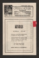 Kay Hammond "PRIVATE LIVES" John Clements / Noel Coward 1944 Tryout Playbill