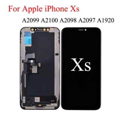 Display Für iPhone XS Retina HD Bildschirm 3D Touch Screen LCD OLED Vormontiert