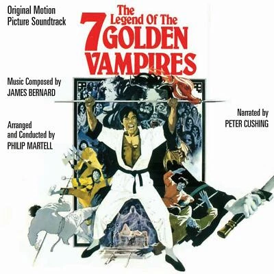 LEGEND OF THE SEVEN GOLDEN VAMPIRES: ORIGINAL SOUN - BERNARD,JAMES   CD NEUF - Photo 1/2