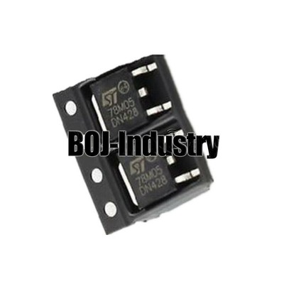 10-Piece Lot Of L78M05 / 78M05 Voltage Regulator ICs – TO-252 SMD Package, 5V Output