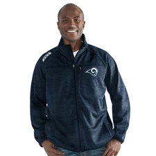 G-III Sports Los Angeles Rams Men's Mindset Full Zip Jacket - Navy