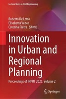 Innovation In Urban And Regional Planning Roberto De Lotto
