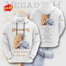 2026 Megadeth 3D Hoodie S-5XL
