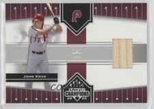 2005 Donruss Champions Impressions Materials John Kruk #63 a8r