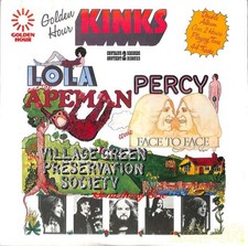 The Kinks LOLA PERCY AND APEMAN.... Model GHD 50 (Import) 2LP Golden Hour