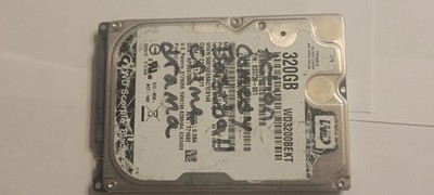 Western Digital Scorpio Black 320GB Internal 7200RPM 2.5'' (WD3200BEKT) HDD