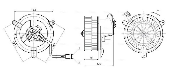 Ava Clever Choice Ventilatore Abitacolo Ms8784 - Immagine 4