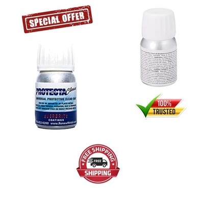 Durable Clear Coating for Metal: 1 Oz Liquid Sealant for Long-Lasting Protection