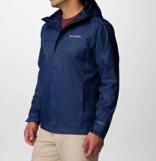 Columbia Men's Navy WaterTight II Jacket (RS2433-466) Sizes 2X/LT/3XT - NWT - Image 2 of 4