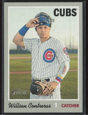 2019 Topps Heritage #492 Willson Contreras Short Print SP