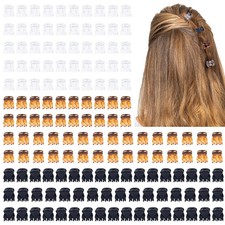 150 Pcs Mini Hair Clips 1.4 cm Small Claw Clips for Thin Thick Hair  No-Slip Mi