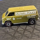 1974 Hot Wheels Redline army green Olive U.S. Army Military Police Van