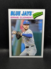 2026 Topps Heritage Ernie Clement #21 Short Print SP Blue Jays