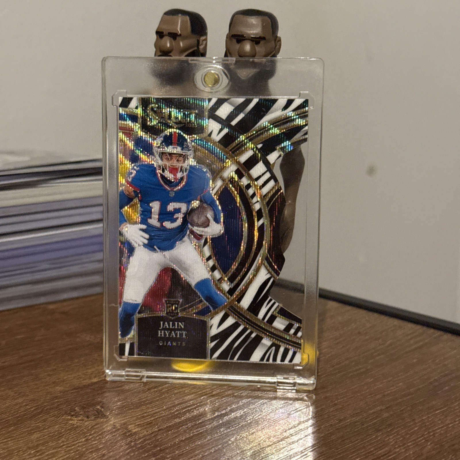 2023 Panini Select - Premier Level Jalin Hyatt #173 Zebra Prizm Die-Cut (RC) SSP