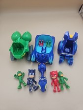 PJ Masks Toys Bundle Vehicles And Figures Owlette Catboy Gekko See All Pics 