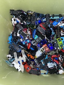 Hotwheel and Other Brand Lot of  2-3 pounds Used Cars Various Years [NO REFUND]
