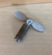 PREMIER 60s 70s Vtg 5/16-22 BSF WING BOLT Thumb Screw Tom Mount Bracket Part UK
