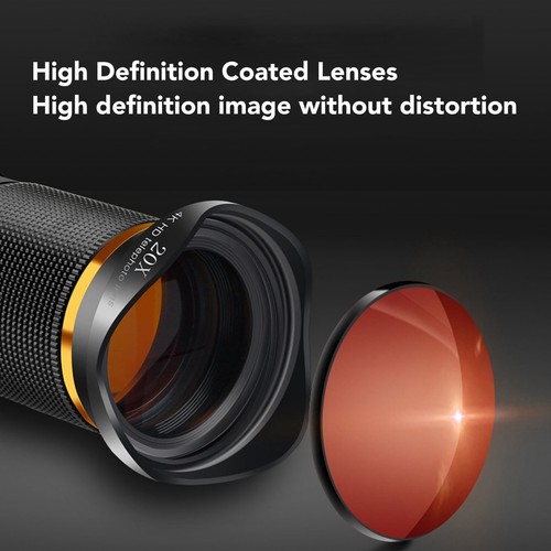 20x Telefon -Tele -Objektiv Telefon -Tele -Objektiv 4K HD Für Reisen
