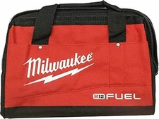 Milwaukee Heavy Duty (FUEL Tool Bag). Fits (1-2 Kit) 2760-20, Black, Red 