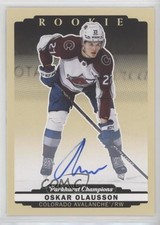 2022-23 Upper Deck Parkhurst Champions Rookies Oskar Olausson #308 Auto 0pc7