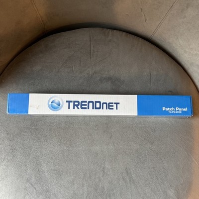 Trendnet TC-P48C6 48-Port CAT6 Patch Panel Rackmount T568A B New