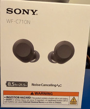 Sony WF-C710N Wireless Noise Canceling Bluetooth Earbud Headphones, Black