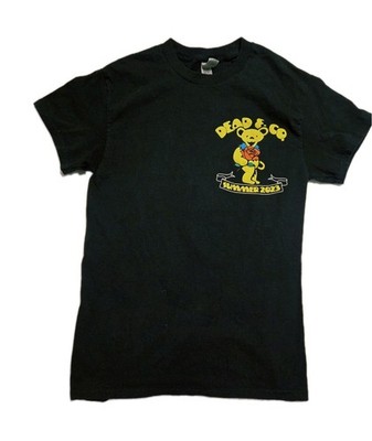 Summer 2023 Dead & Company Final Tour Black T-Shirt Dancing Bear Men's S