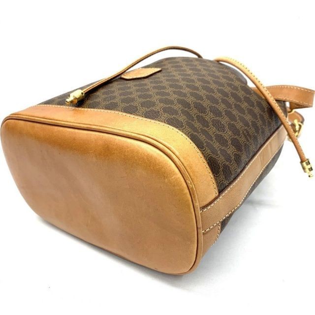 CELINE Macadam Pattern Drawstring Shoulder Bag PV… - image 5