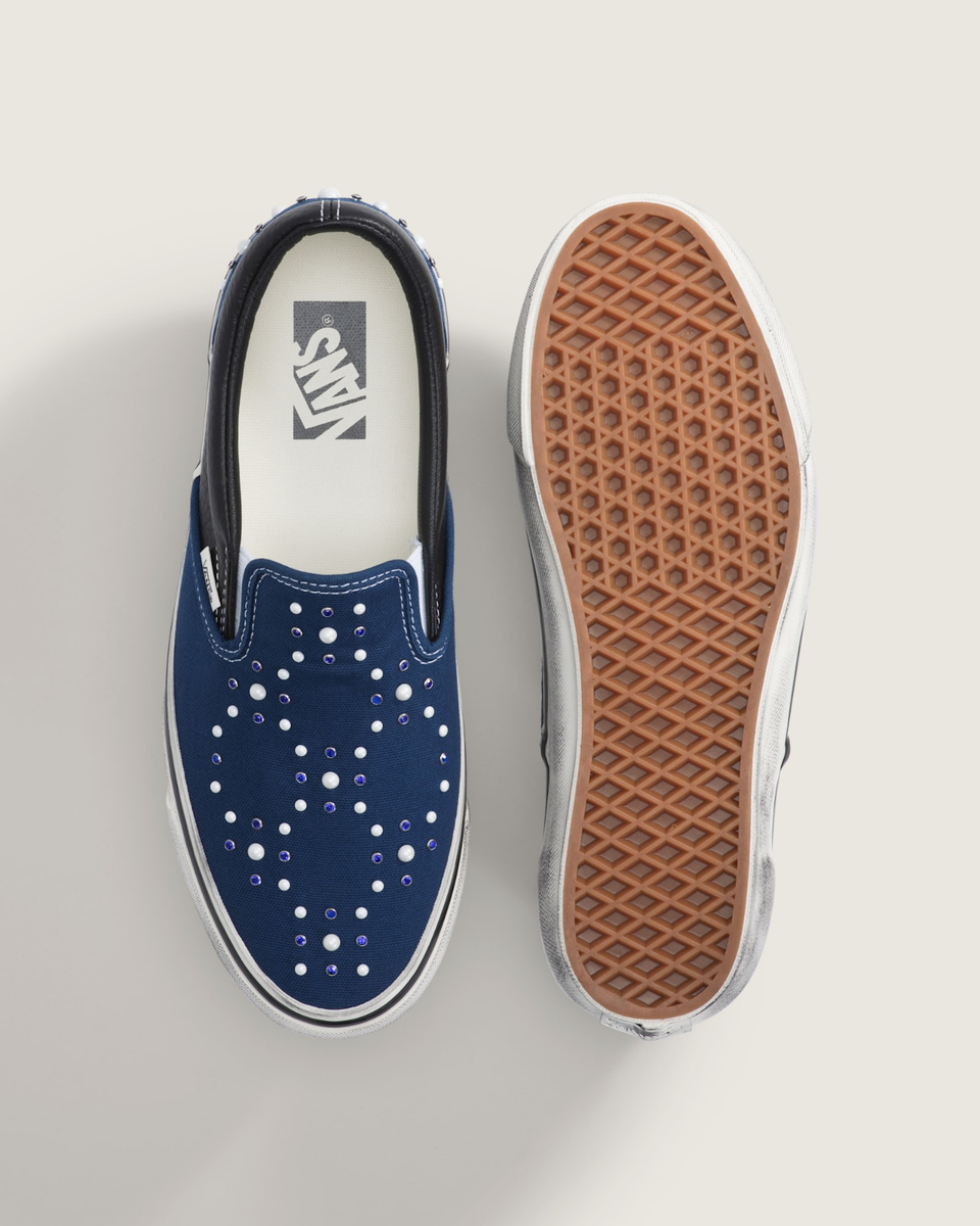 Vans Premium Classic Slip-On Pearlized Pack Blue VN000D9PIND Men's