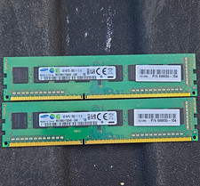 Samsung 8GB 2x4GB DDR3 RDIMM Non-ECC PC3-12800U 240-Pin M378B5173QH0-CK0