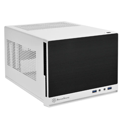 SilverStone SUGO SG13 White PC Computer Mini Tower Case Mini-ITX SST-SG13WB-Q - Image 2 of 4