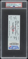 2025 WORLD SERIES GAME 7 FULL TICKET DODGERS TITLE #9 MVP-YAMAMOTO POP 1/1 PSA 8