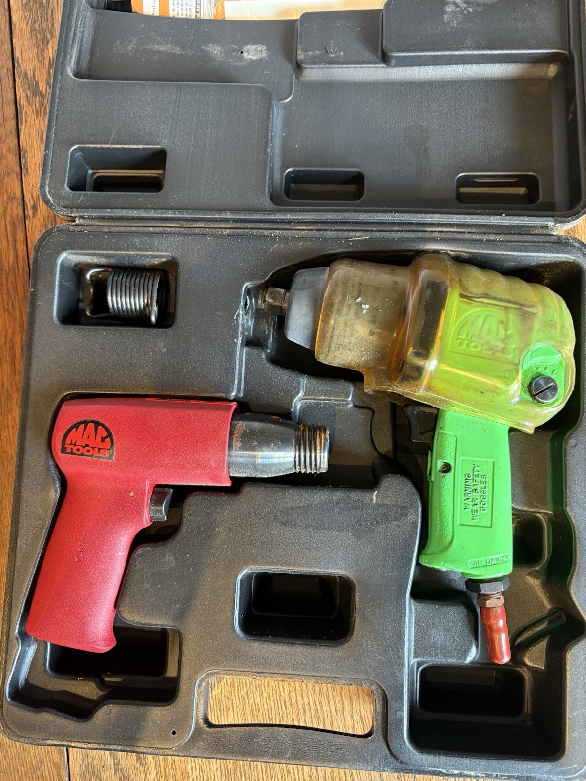 Mac Tools AW232-AH510 Air Tool Combo Kit In Hard Case With P