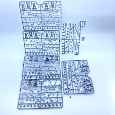 Halfling Miliz - geeignet für D&D - Pre-Slotta Markenloser Plastikbausatz Y939