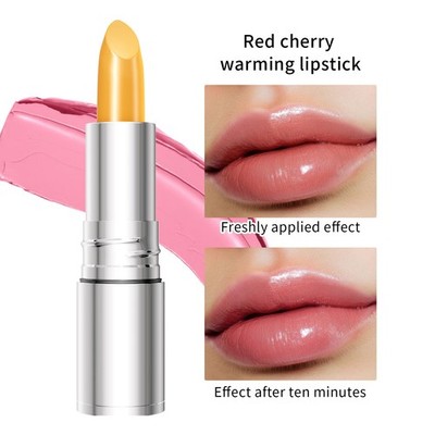 Women Dazzling Shine Long Lasting Warm Change Lipstick Series Glittery Shiny