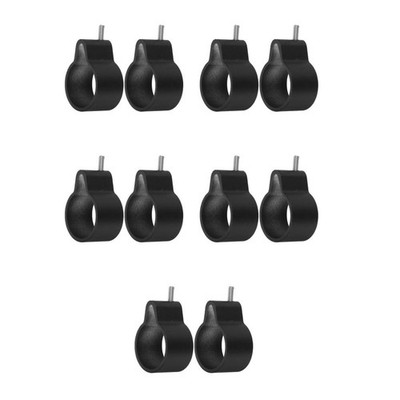 5 Count Kleiderständerringe Hängeschienen-halterung Rutenhalter Aus Edelstahl
