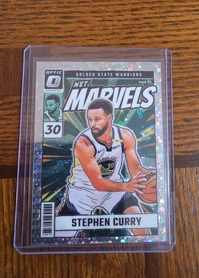 2024-25 Panini Donruss Optic Net Marvels Stephen Curry #15 Fast Break Holo Prizm