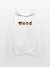 Black Cat Pumpkin Halloween Men's Premium Hoodie Shirt